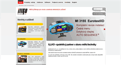 Desktop Screenshot of illko.cz