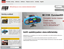 Tablet Screenshot of illko.cz